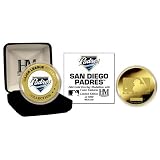 San Diego Padres 24Kt Gold And Color Team Commemorative Coin