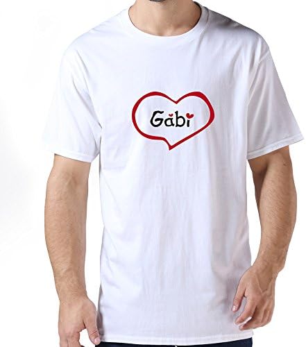 Men's Custom Heart Gabi T-shirt