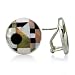 Sterling Silver Geometric Mother-of-Pearl Earrings