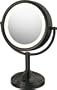 Kimball & Young 89895 Double Sided Lighted Vanity Mirror with Bronze Frame, 8.75-Inch