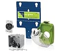 Evr-Green Installation Kit for Home Charging Station, EVK05-M (for use with EVB32 - 32A, 240V - sold seperately)