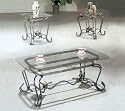 Delightful 3pc Coffee/end Table Set