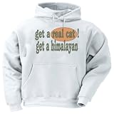 get a real cat! Get a himalayan Youth Hooded Sweatshirt (for Kids) Various Colors Available