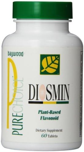 Baywood Diosmin 500mg Tablets, 60-Count by Baywood
