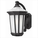 IMAGE OF Park Ridge Outdoor Wall Lantern in Museum Black with Energy Saving Options Bulb Type: Standard, Size: Large