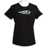 US Open Women's Sequin Logo Tee -Black