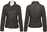 DOLLHOUSE Belted Leopard Print [6775F] Grey