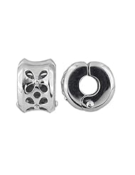 Storywheel® Bracelet Stopper Bead / Charm in 925 Sterling Silver