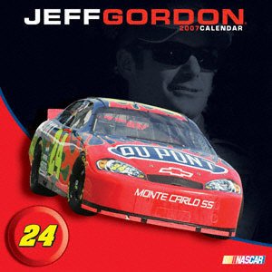 Jeff Gordon 12x12 Wall Calendar 2007