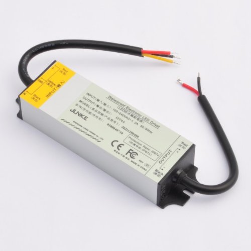 LEDwholesalers Waterproof Electronic LED Driver Transformer 48 Watt 120 Volt to 12v 4 Amp, 3214
