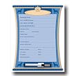 Royal Petigree Dog Magnetic Pet Sitter Instruction Pad with Pen