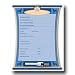 Royal Petigree Dog Magnetic Pet Sitter Instruction Pad with Pen