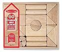 Melissa & Doug 60-Piece Standard Unit Blocks