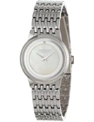 Pierre Cardin Womens PC900882002 Classic Analog Diamond Accented Mother-Of-Pearl Dial Watch