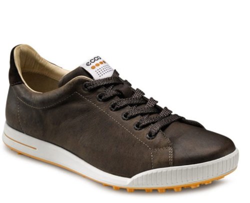 ECCO Men’s Golf Street Golf Shoe,Sepia/Coffee,45 EU/11-11/5 M US