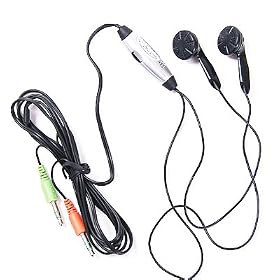 3.5mm Stereo Ear Bud Headphones with Microphone