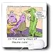 Londons Times Funny Society Cartoons - Early Days Of Dining Out - Mouse Pads Image