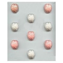 Bite Size Brains Candy Molds