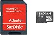 Sandisk MicroSDHC 4GB Card