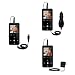 Deluxe Kit for the Jens of Sweden MP-X includes a USB cable with Car and Wall Charger - Gomadic Brand w/ TipExchange Technology