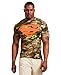 Under Armour Mens UA Alter Ego Compression Shirt Vegas Gold/Cgn/Blaze MD