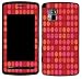 Red Polka Dots Design Decal Protective Skin Sticker for LG VU