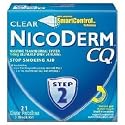 Clear Nicoderm CQ 21 mg Nicotine Patch Smoking Cessation - Step 2 - 21 Patches (3 Week Kit) - 2 Pack - Total 42 Paches