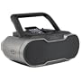 iLive Portable Music System/Boom Box with Docking Station and Recharger for  iPod (Black)