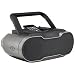 iLive Portable Music System/Boom Box with Docking Station and Recharger for  iPod (Black)