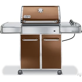 Weber Genesis Series 3842301 Natural Gas Grill, Copper