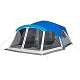 Embark 9 Person Cabin Tent With Screen Porch – 14′x15′