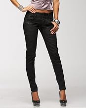 Foil Lace Printed Skinny Jean