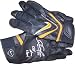 Adam Jones Autographed / Signed Baltimore Orioles 2008 Game Used Black / Orange Batting Gloves