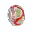 Pandora Style Charm Bead (Z121) Murano Style / Lampwork Glass (14mm x 10mm) (fits Troll too)