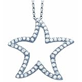 Diamond Star Pendant Necklace