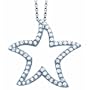 Diamond Star Pendant Necklace