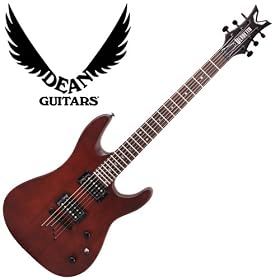 Dean Vendetta XM Solid Body Electric Guitar, Mahogany Finish