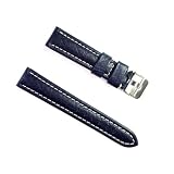 BANDA WYOMING BUFFALO LEATHER CHRONOGRAPH SPORT PANERAI BREITLING WATCH BAND STYLE DESIGN-REAL... by Caddy Bay Collection