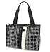 Kate Spade Classic Noel Medium Baby Diaper Bag Black White
