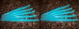 Tupperware Gadget Citrus Peeler Fruit Lot of 5 NEW Aqua