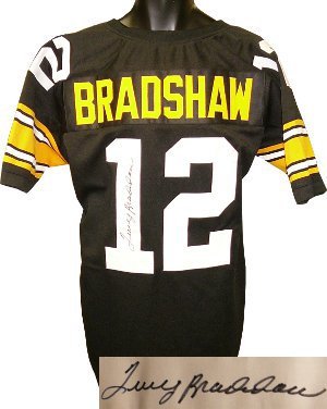 Terry Bradshaw Signed Pittsburgh Steelers Jersey