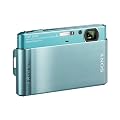 Sony DSC-T90L Digitalkamera (12 Megapixel, 4-fach opt. Zoom, 7,6 cm (3 Zoll) Display, Bildstabilisator) blau