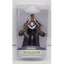 President Barack Obama Superman Exclusive 7" Action Figure "Red Super-obama"