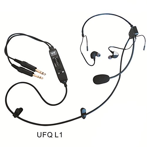 UFQ inear type aviation headset UFQ L1 Super Light Weight Quiet as
