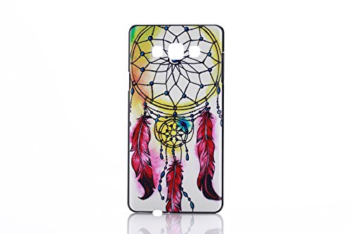 A7 Case,Galaxy A7 PC Case,[Slim Fit] [Lightweight] [Cute Cartoon Pattern],Hard Plastic Case Cover And A "MOONESS(TM)" Touch Stylus For Samsung Galaxy A7 (Dreamcatcher)