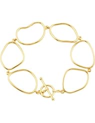 Open Silhouette Bracelet in 14k Yellow Gold