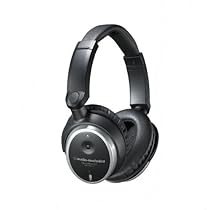 Audio Technica ATH-ANC7B Active Noise-Cancelling Closed-Back Headphones