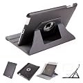 DURAGADGET 360 Degree Rotating Faux Leather Case For The Apple iPad 2 - Featuring Magnetic Sleep / Wake Function