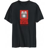 T-Shirt Mens Black NATURAL BED WARMERS Dogs