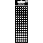 Me & My Big Ideas 6-1/2-Inch-by-2-Inch Sheet Rhinestone Stickers, Singles Clear